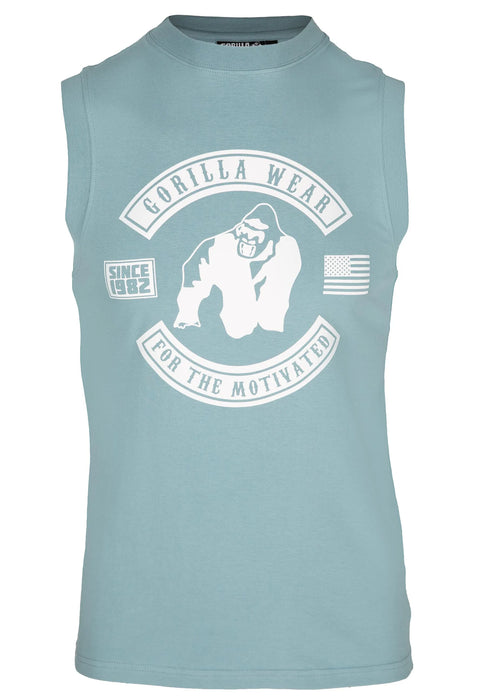 Gorilla Wear - Tulsa Tank Top/Linne, blue