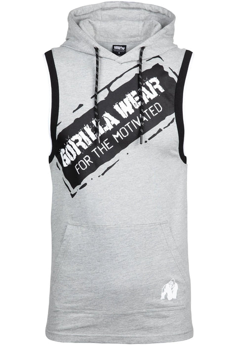 Gorilla Wear Loretto Hooded Tank Top, grey melange