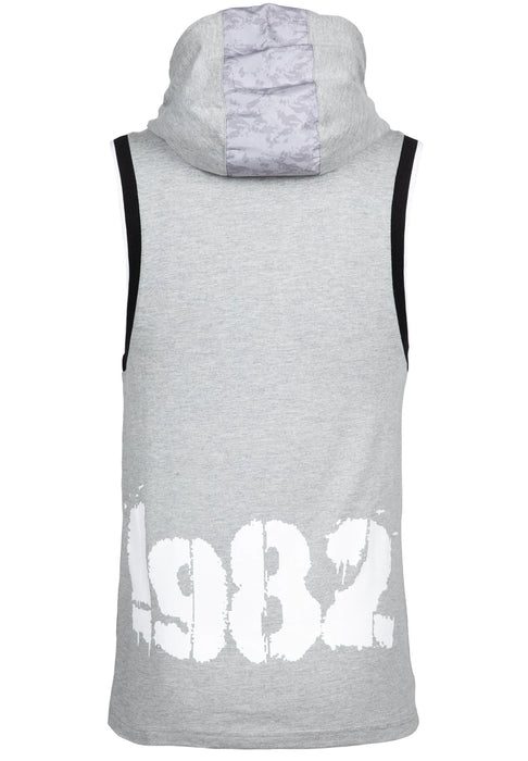 Gorilla Wear Loretto Hooded Tank Top, grey melange
