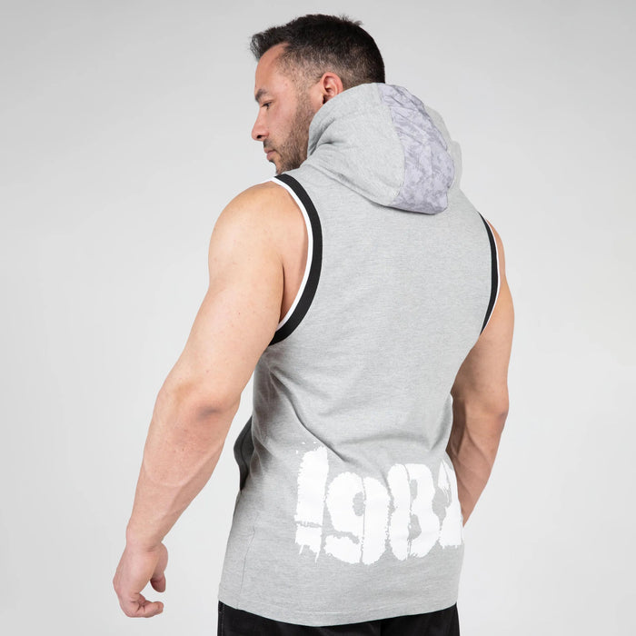 Gorilla Wear Loretto Hooded Tank Top, grey melange