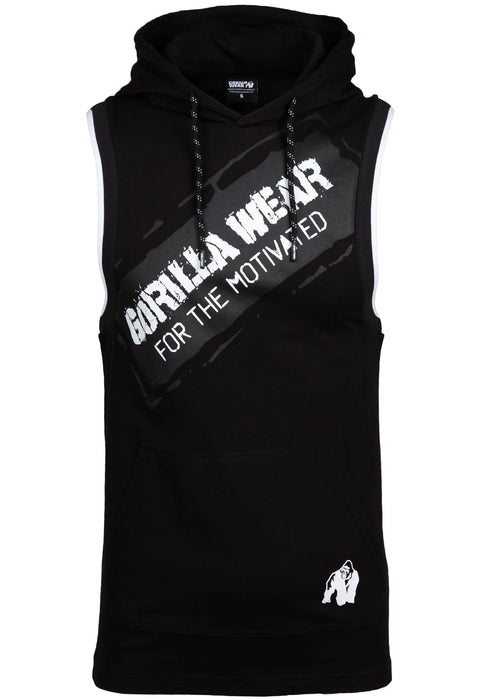 Gorilla Wear Loretto Hooded Tank Top, black