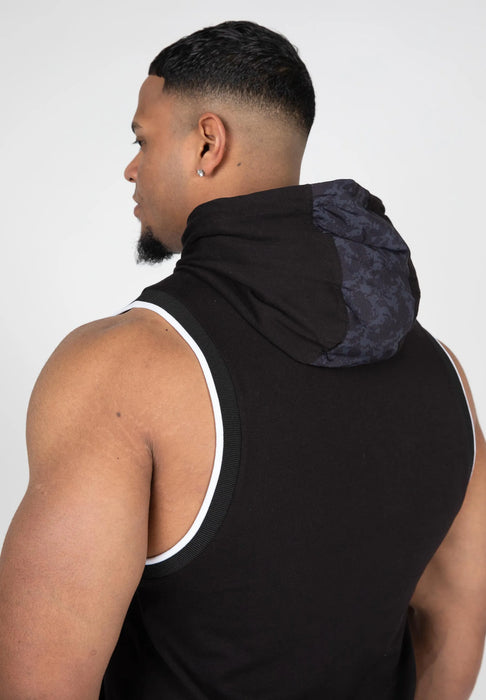 Gorilla Wear Loretto Hooded Tank Top, black
