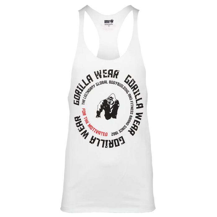Gorilla Wear - Melrose Stringer Linne, Vit