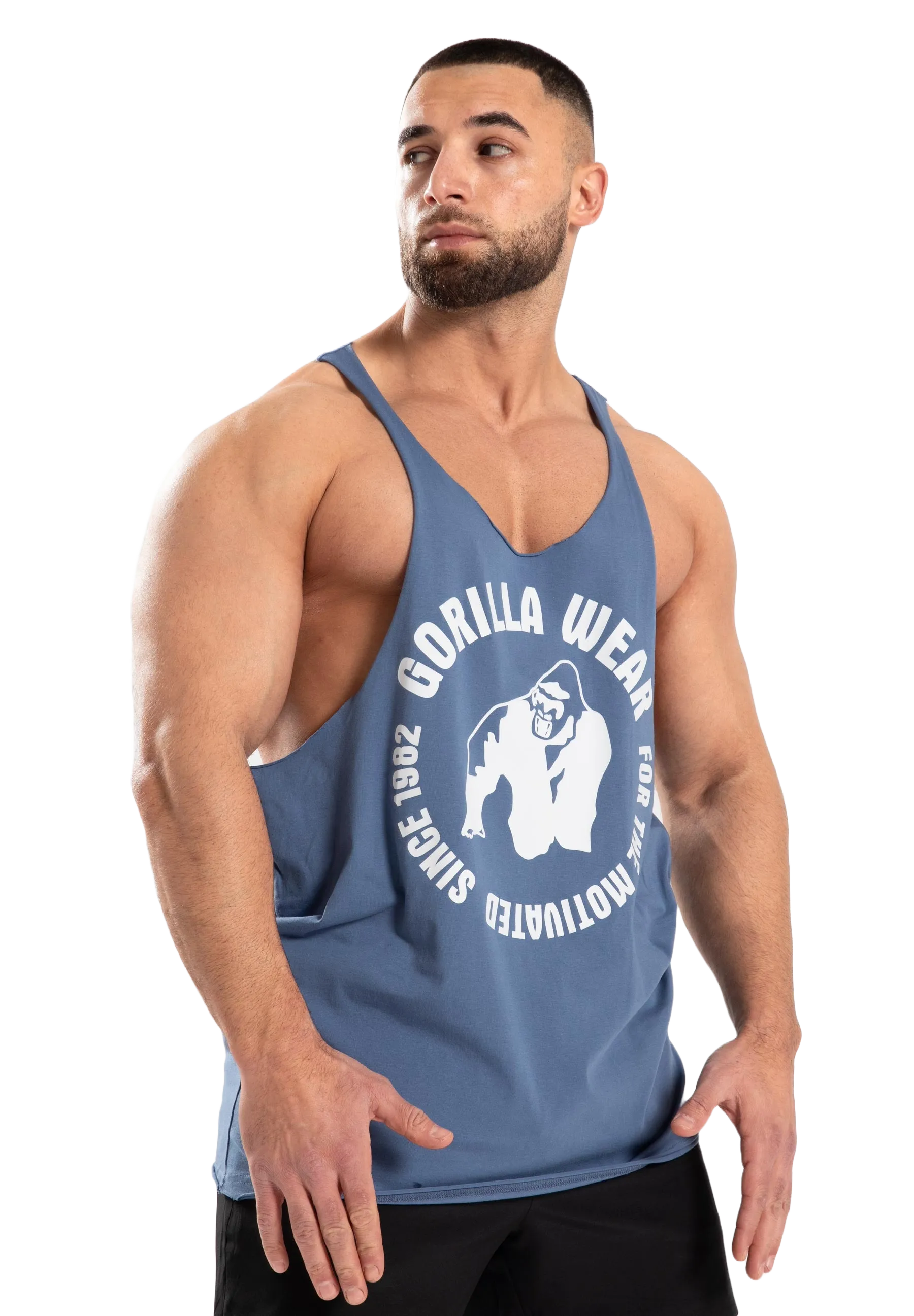 Gorilla Wear - Melrose Stringer Linne, coronet blue