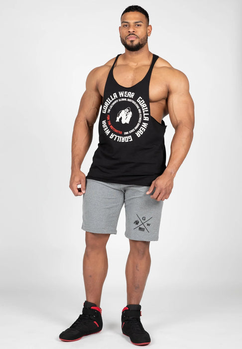 Gorilla Wear - Melrose Stringer Linne, black