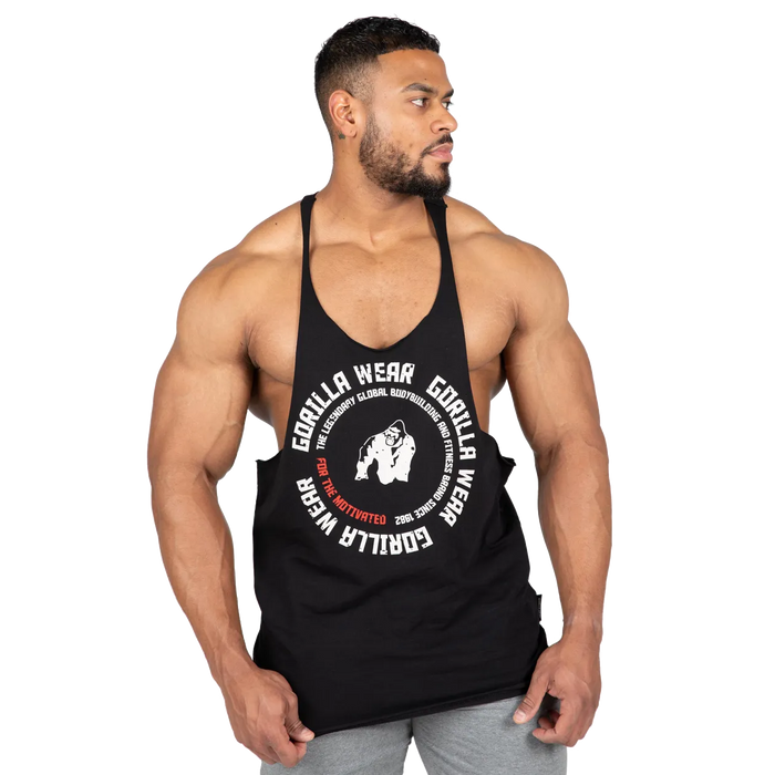 Gorilla Wear - Melrose Stringer Linne, black