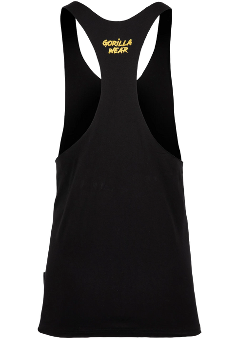 Gorilla Wear - Melrose Stringer Linne, black gold