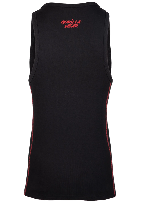 Gorilla Wear - Monterey Tank Top/Linne, black/red