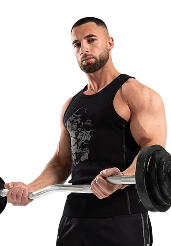 Gorilla Wear - Monterey Tank Top/Linne, black/grey