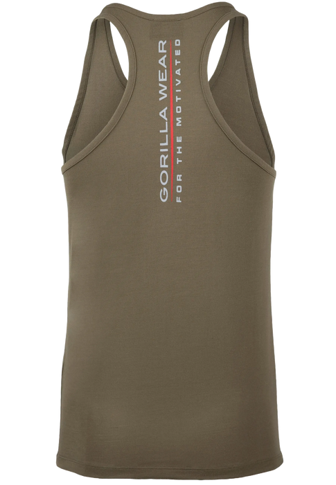 Gorilla Wear Lafayette Racerback Tank Top/Linne, army green