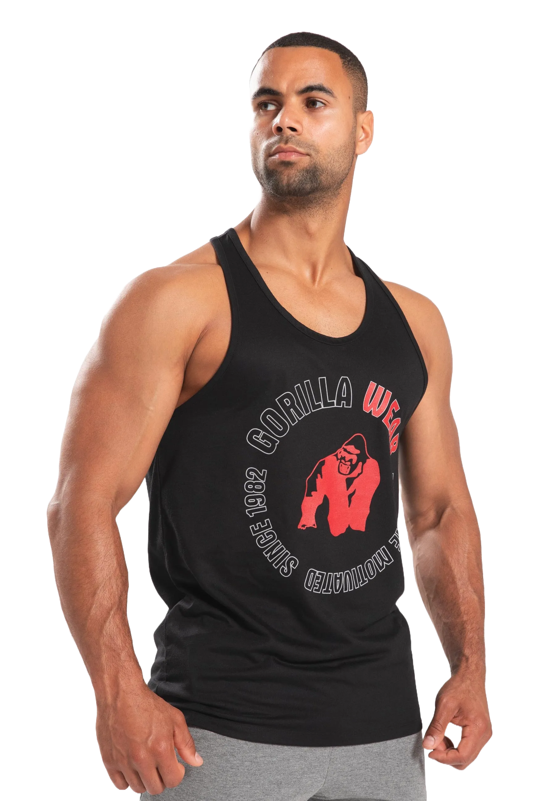 Gorilla Wear Lafayette Racerback Tank Top/Linne, black