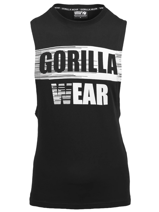 Gorilla Wear Lopez Drop Armhole Tank Top/Linne, black