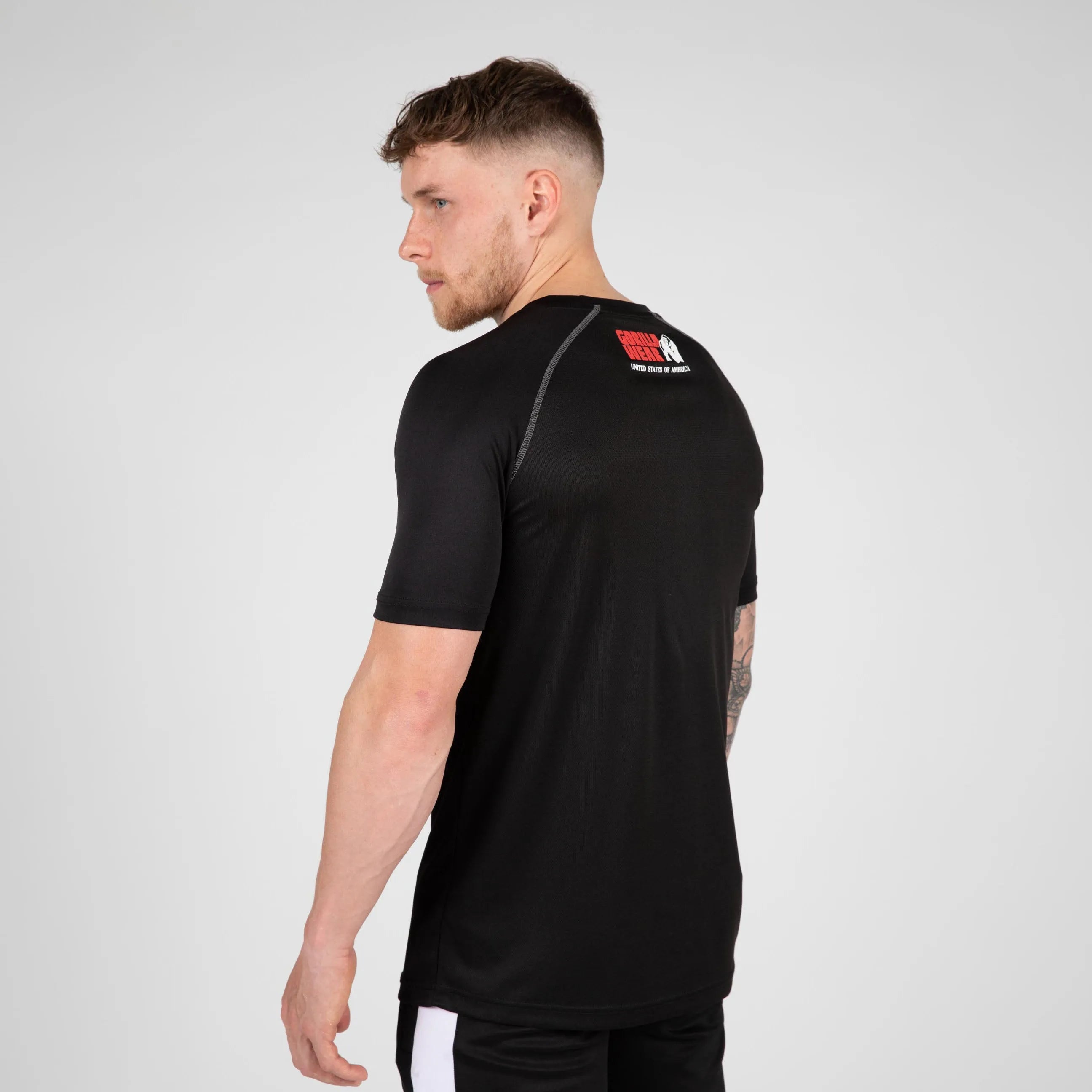 Gorilla Wear Performance T-Shirt, black/grey