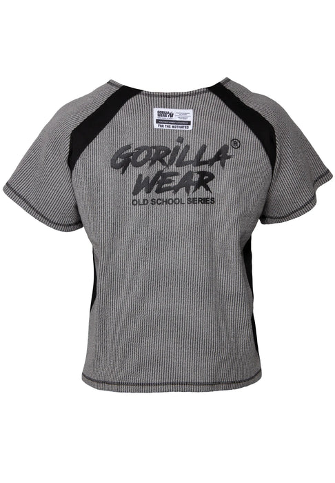 Gorilla Wear Augustine Old School Work Out Top T-shirt, grey