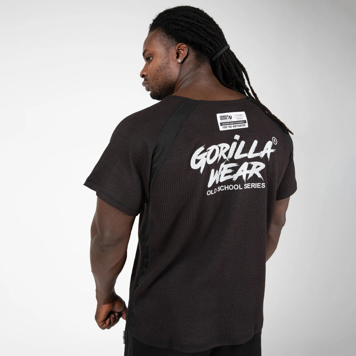 Gorilla Wear Augustine Old School Work Out Top T-shirt, black