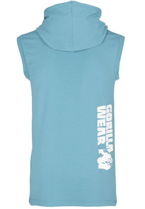 Gorilla Wear - Oswego S/L Hooded T-Shirt, blue
