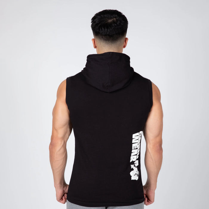 Gorilla Wear Oswego S/L Hooded T-Shirt, black