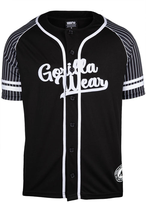Gorilla Wear 82 Baseball Jersey T-shirt, black