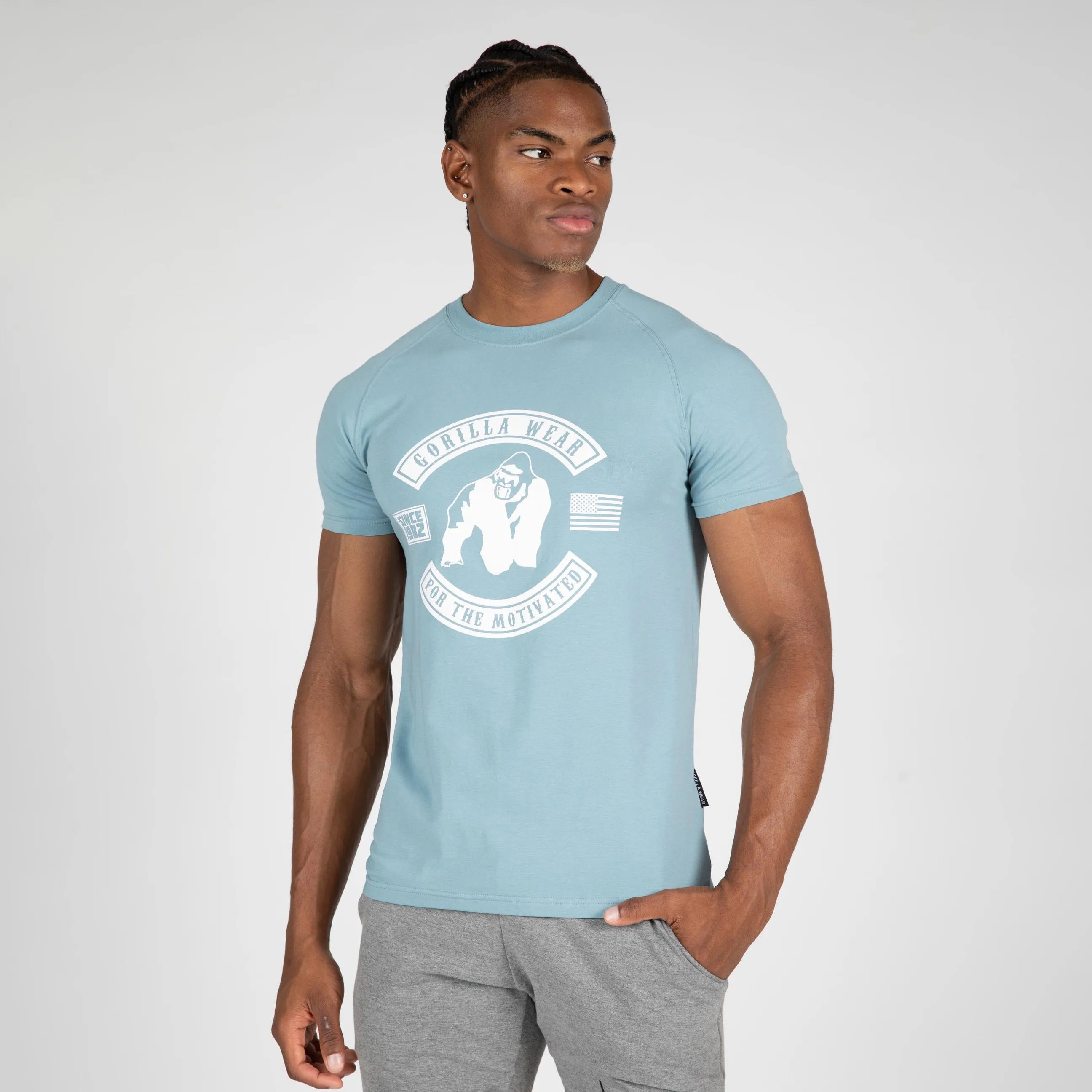 Gorilla Wear Tulsa T-Shirt, blue
