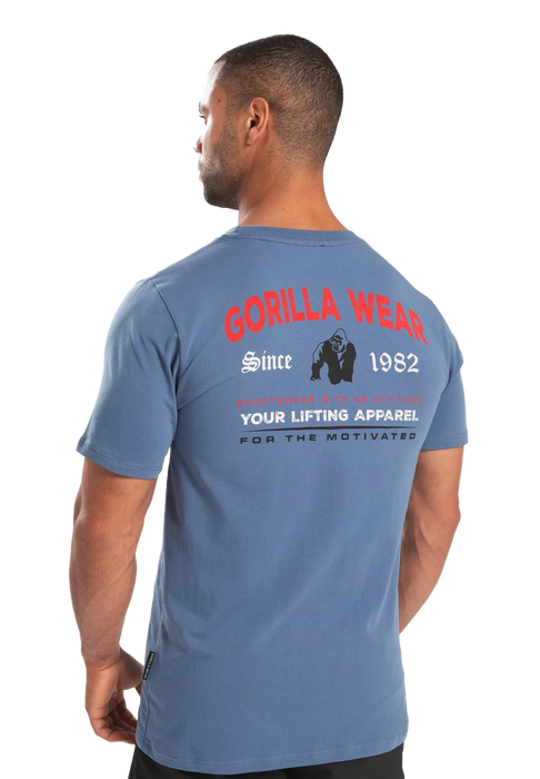 Gorilla Wear Warren T-Shirt, coronet blue