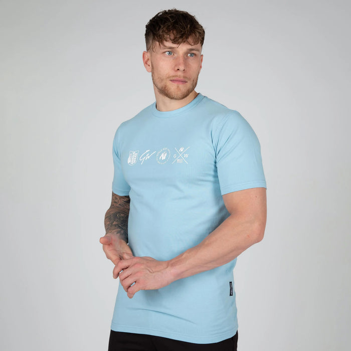 Gorilla Wear Swanton T-Shirt, blue
