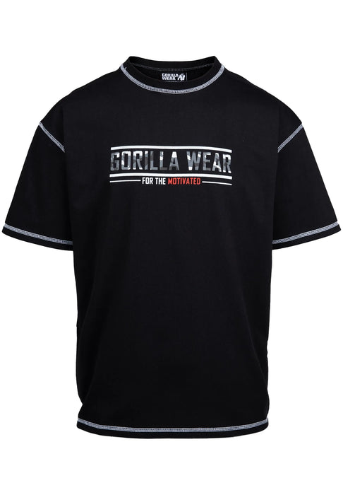 Gorilla Wear Saginaw Oversized T-Shirt, black