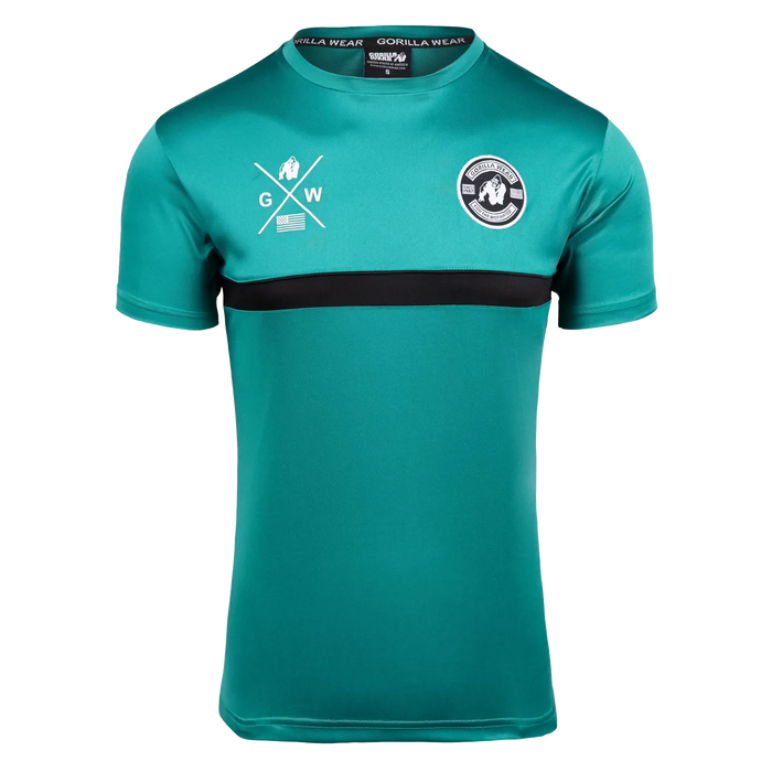 Gorilla Wear Vernon T-Shirt, teal green