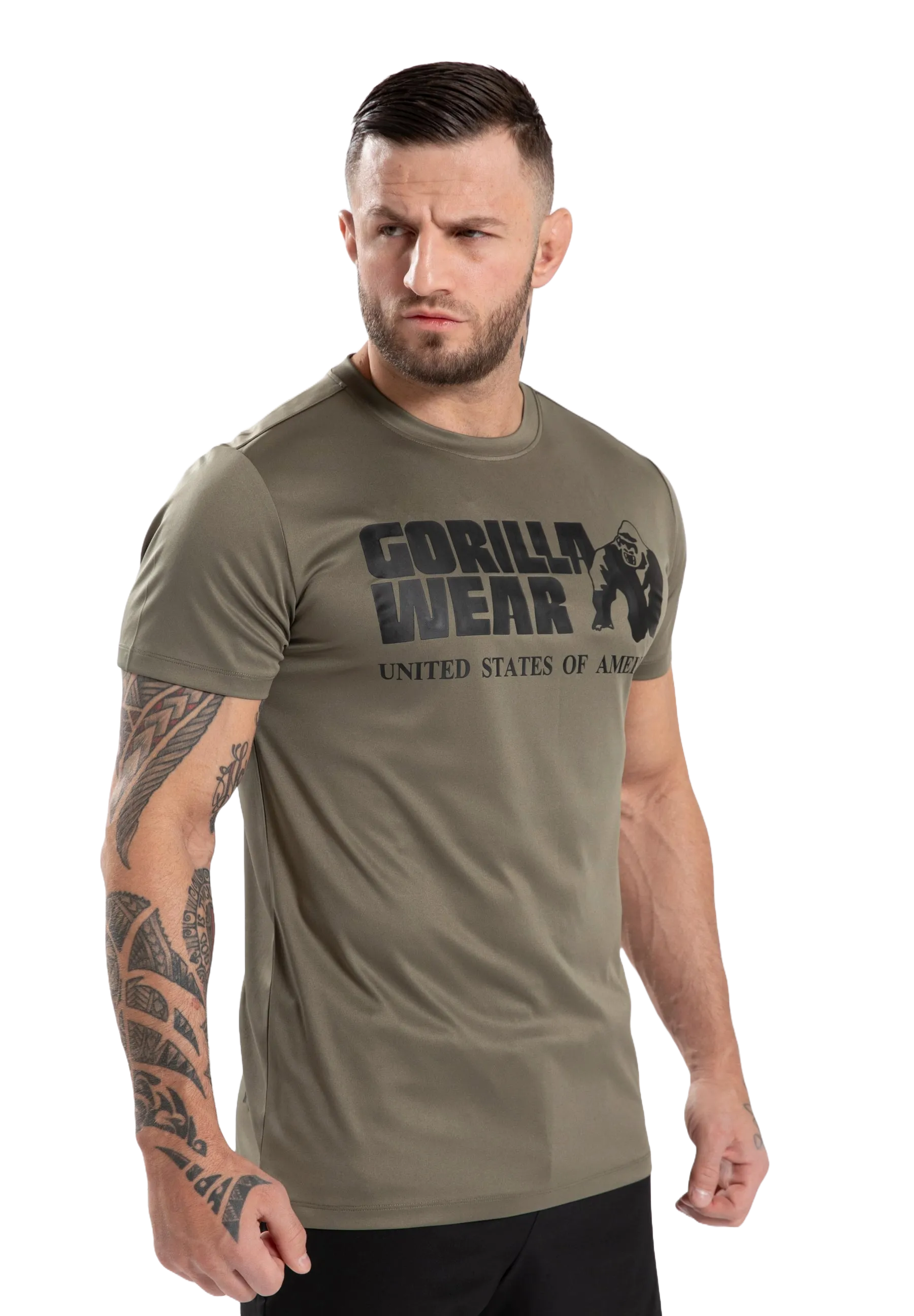 Gorilla Wear Classic Training T-Shirt, army green