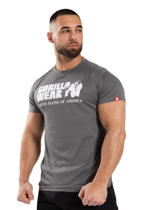 Gorilla Wear Classic Training T-Shirt, grey melange