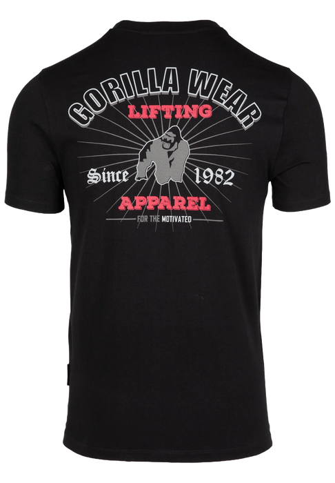 Gorilla Wear Oregon T-Shirt, black
