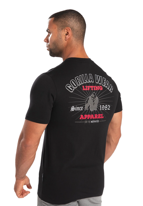 Gorilla Wear Oregon T-Shirt, black