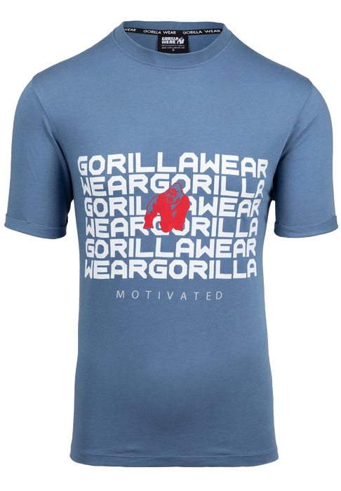 Gorilla Wear Bradley T-Shirt, coronet blue