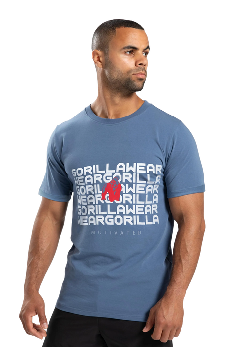 Gorilla Wear Bradley T-Shirt, coronet blue
