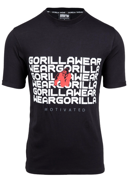 Gorilla Wear Bradley T-Shirt, black