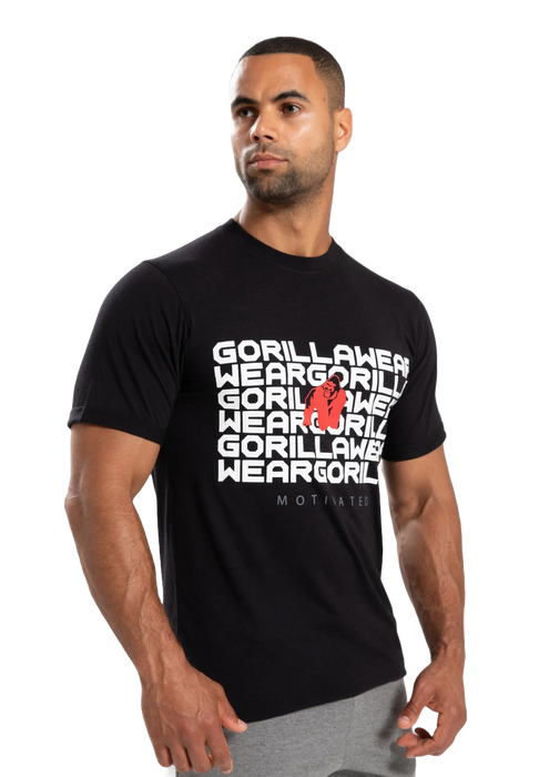 Gorilla Wear Bradley T-Shirt, black