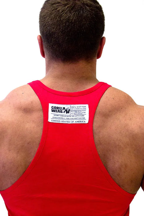 Gorilla Wear Classic Tank Top/Linne, red