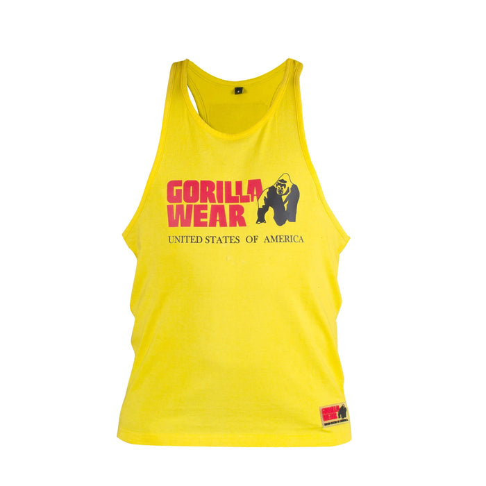 Gorilla Wear Classic Tank Top/Linne, yellow
