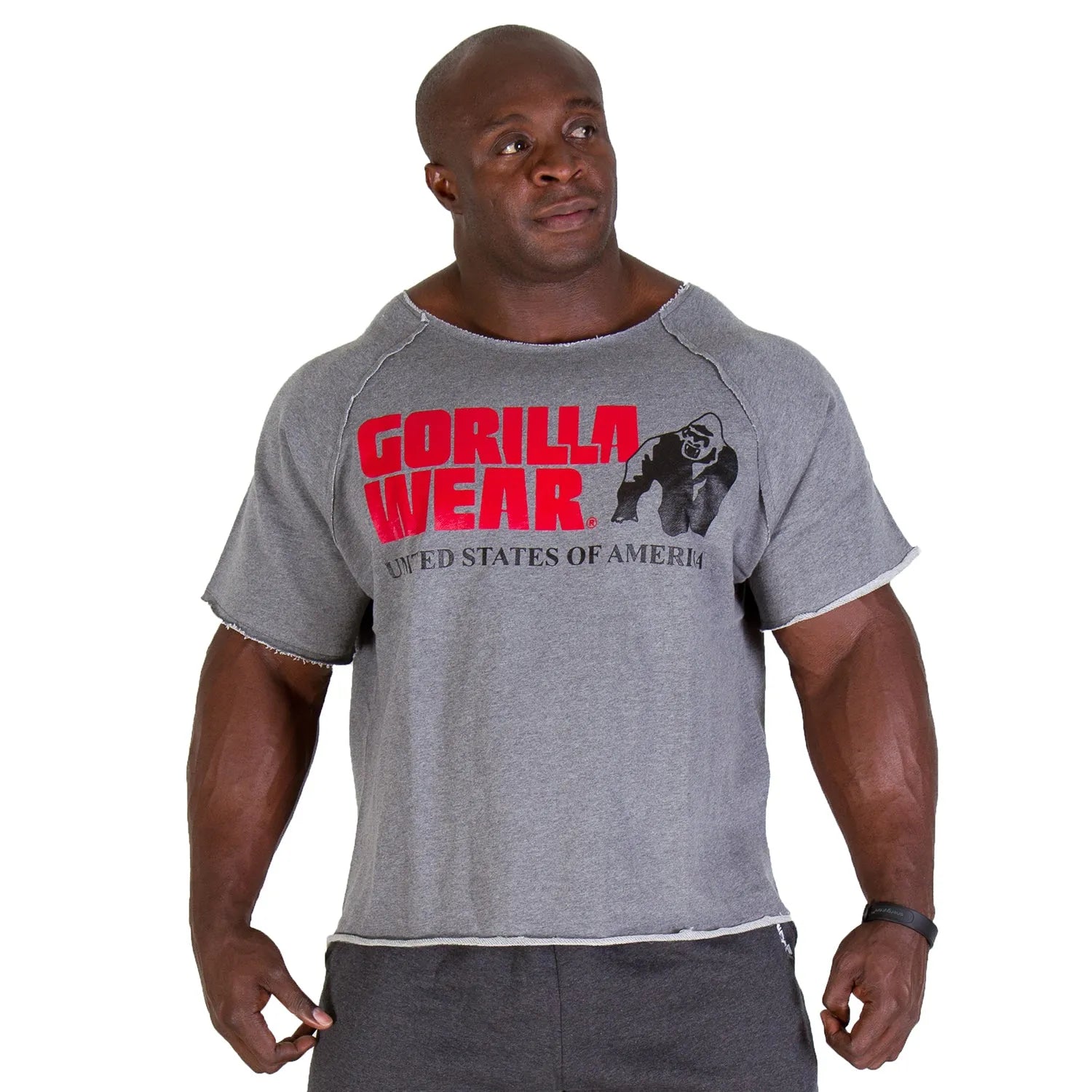 Gorilla Wear Classic Workout Top T-shirt, grey