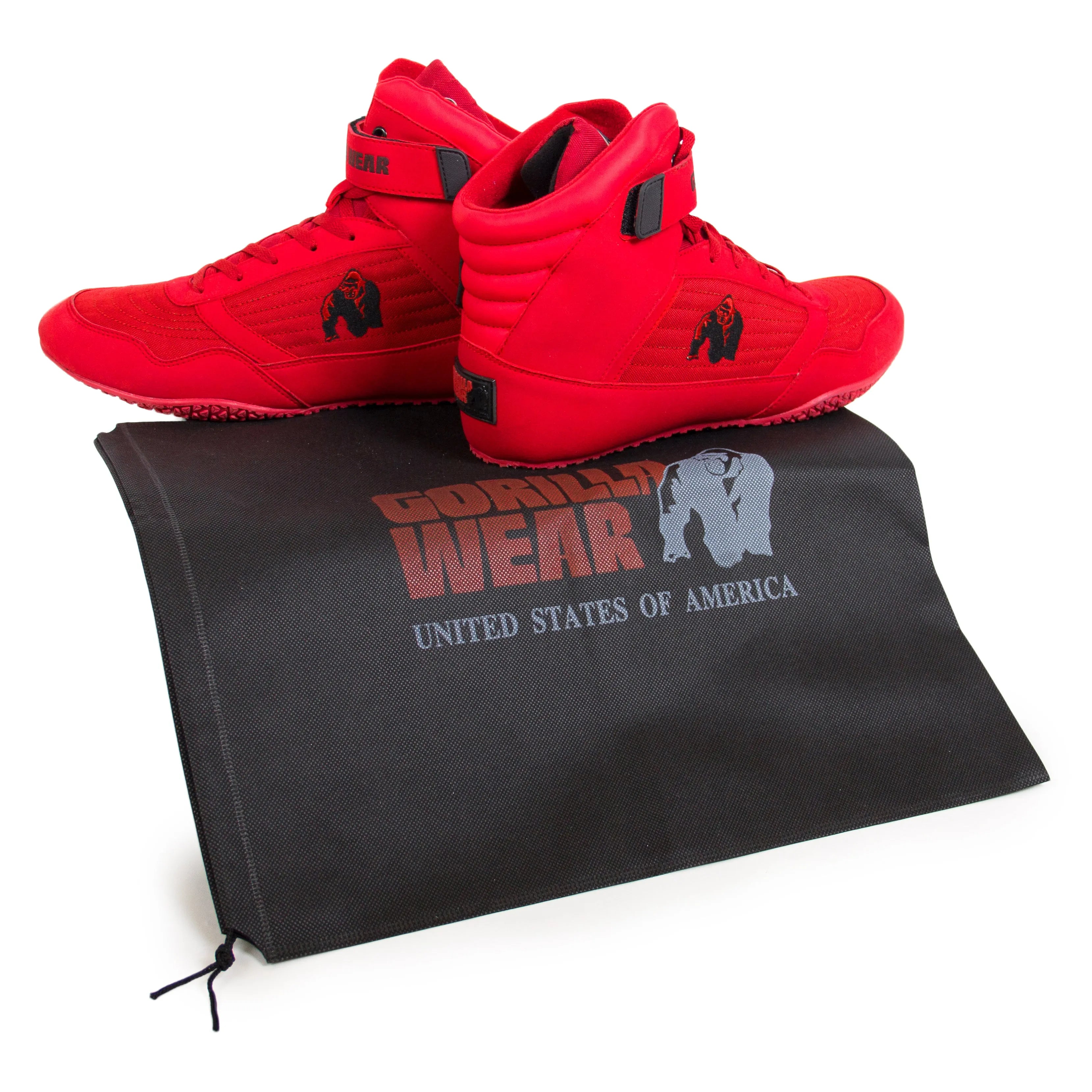 Gorilla Wear GW High Tops, red