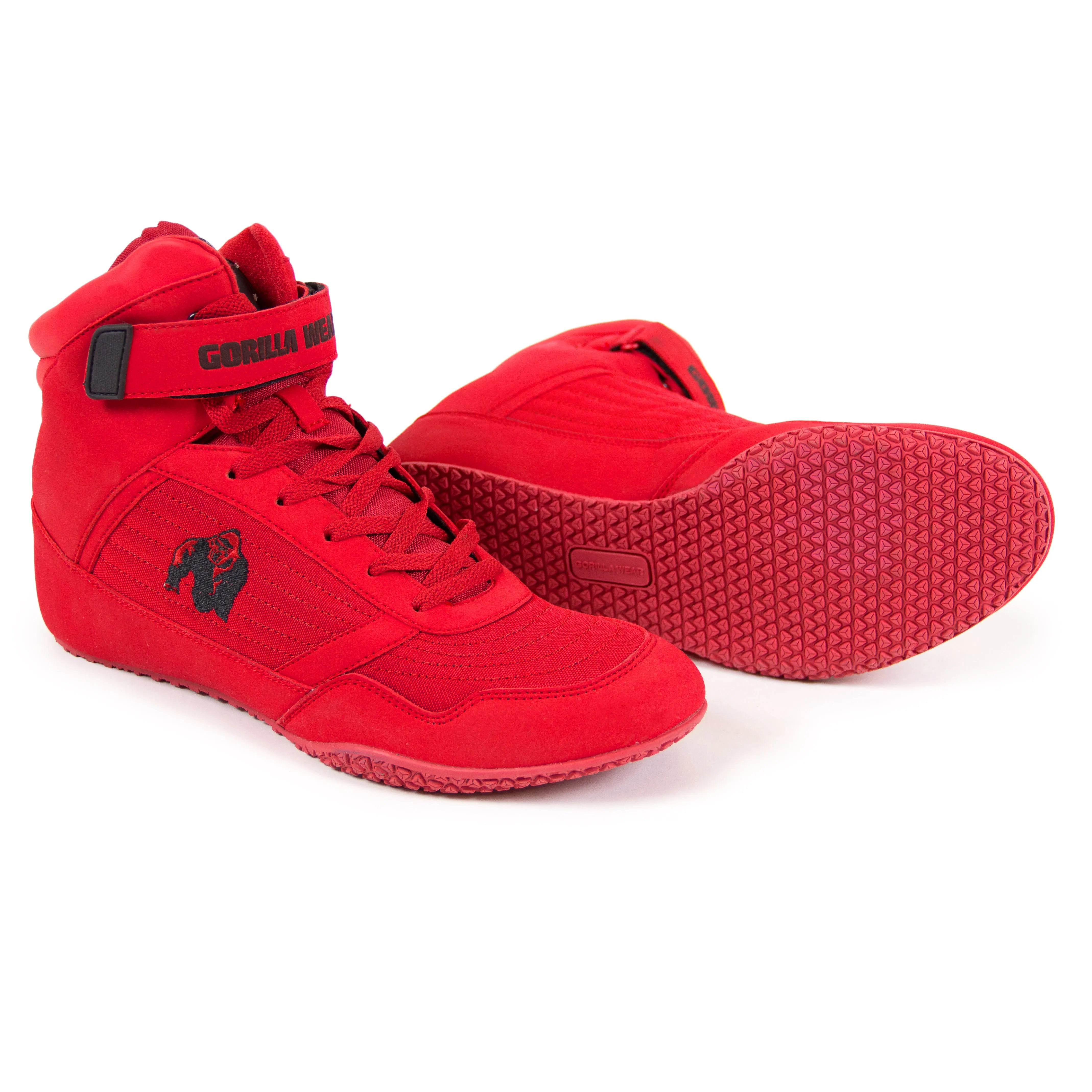 Gorilla Wear GW High Tops, red