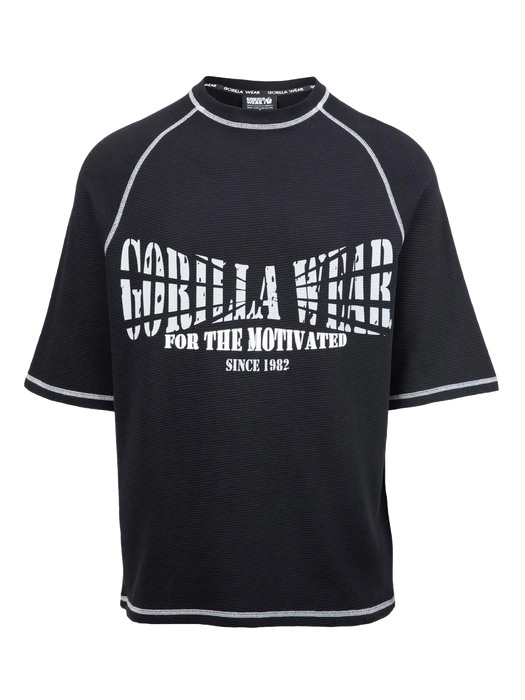 Gorilla Wear Finley Oversized T-Shirt, black/grey