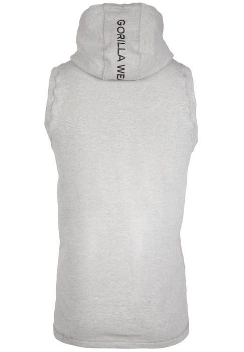 Gorilla Wear Lincoln Sleeveless Hoodie, grey