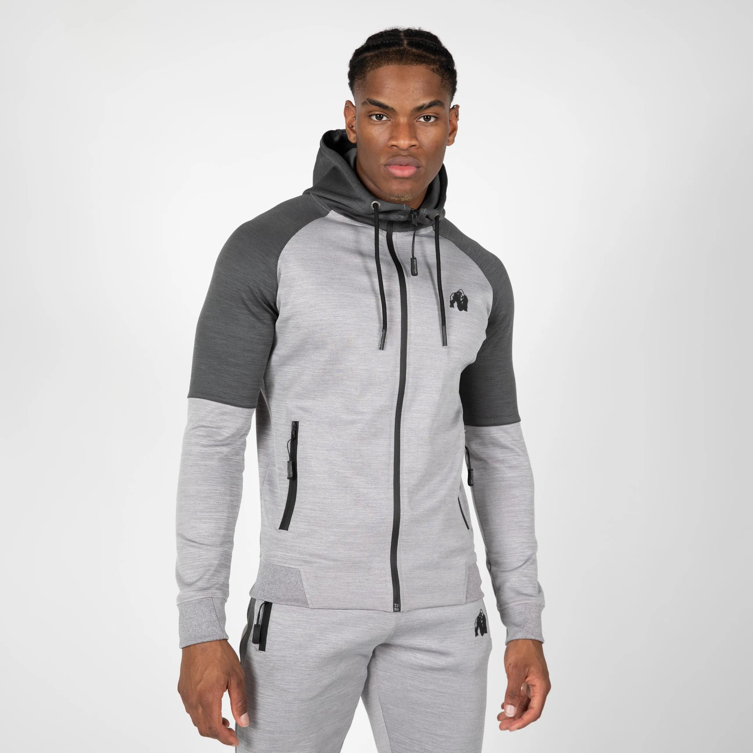 Gorilla Wear Sullivan Track Jacket/Träningströja, grey