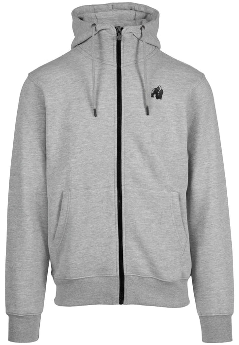 Gorilla Wear Kennewick Zipped Hoodie, grey