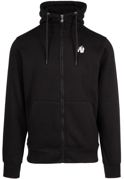 Gorilla Wear Kennewick Zipped Hoodie, black
