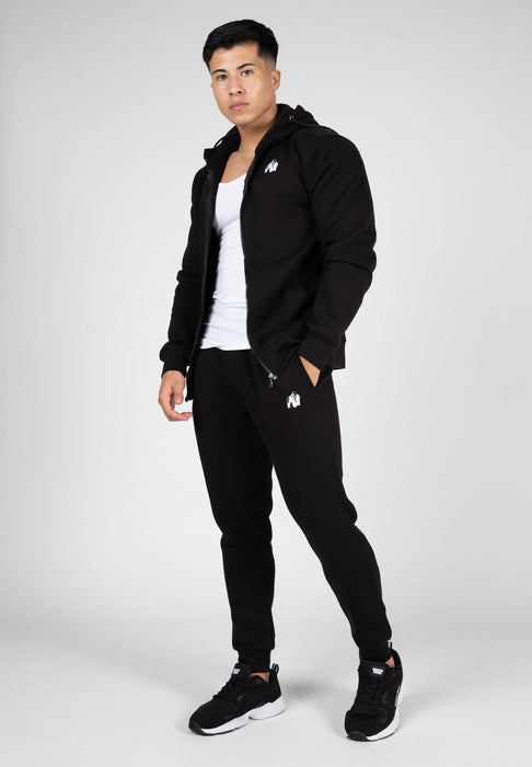 Gorilla Wear Kennewick Zipped Hoodie, black