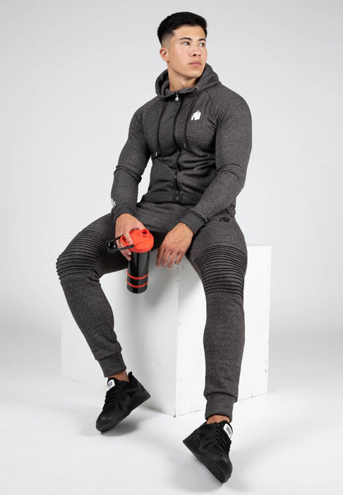 Gorilla Wear Payette Zipped Hoodie, grey
