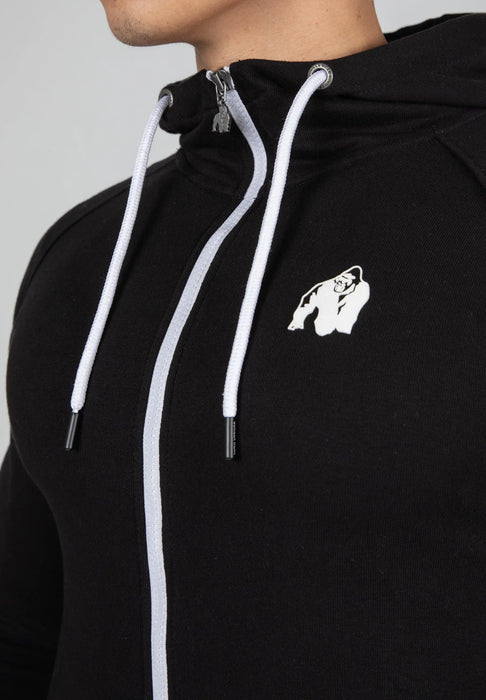Gorilla Wear Payette Zipped Hoodie, black