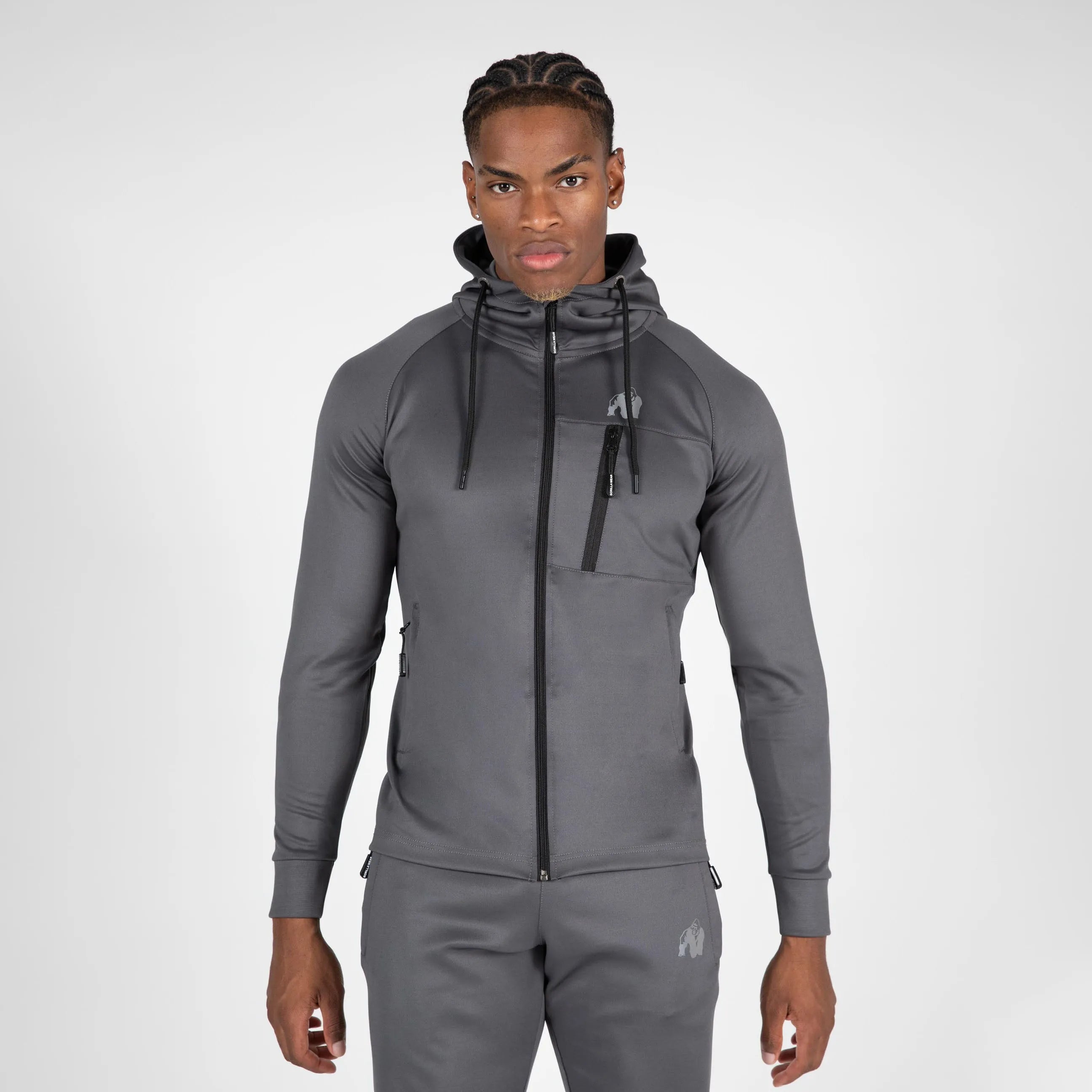 Gorilla Wear Scottsdale Track Jacket/Träningströja, grey