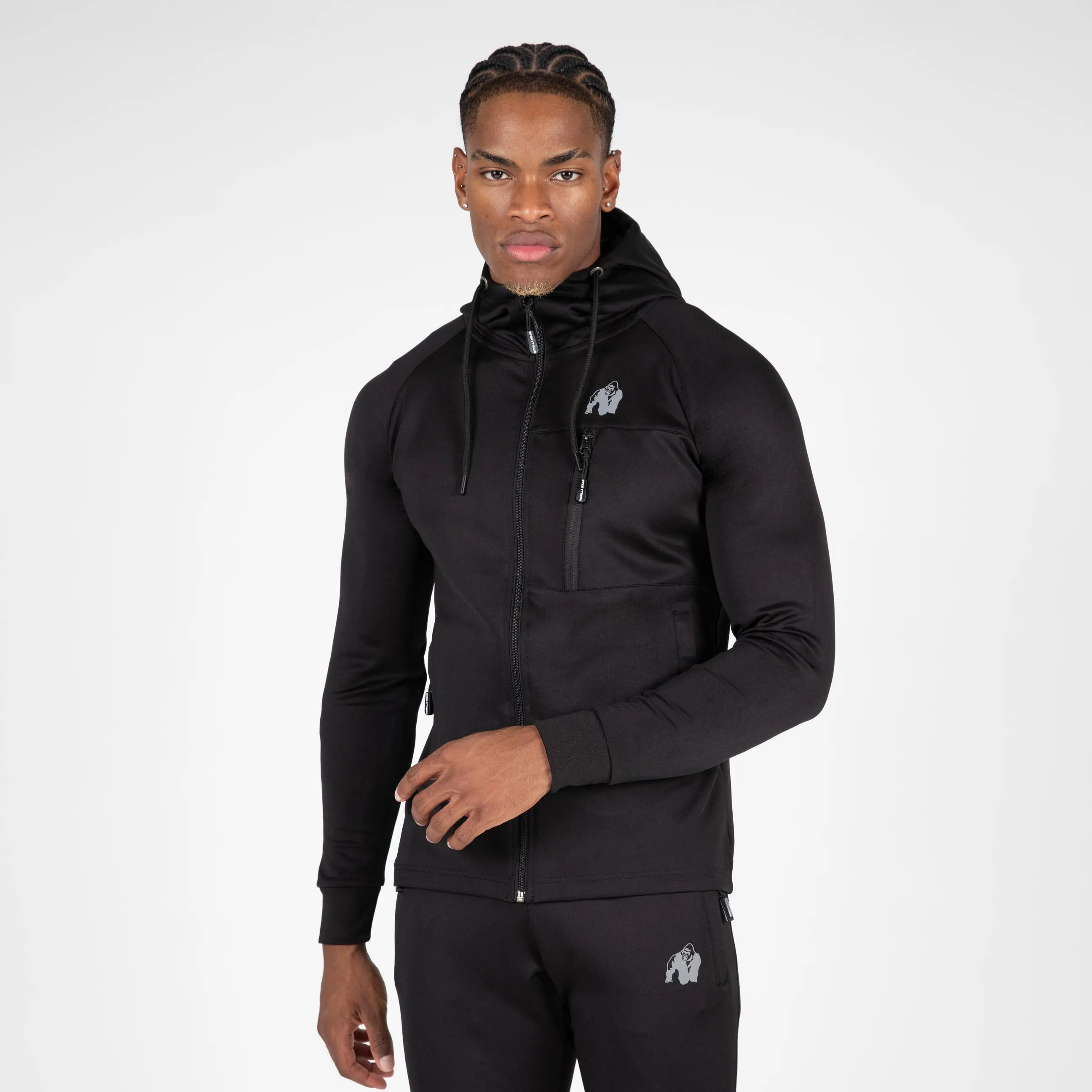 Gorilla Wear Scottsdale Track Jacket/Träningströja, black